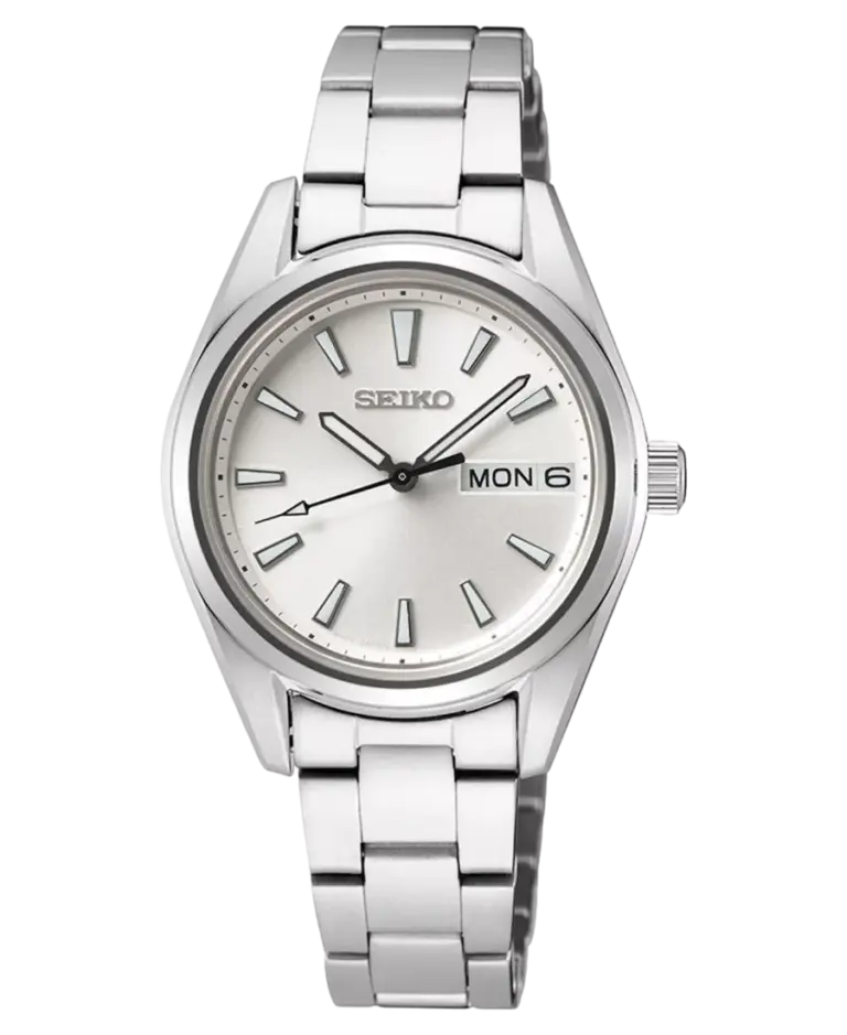 Seiko Silverfärgad/Stål 30 mm SUR349P1