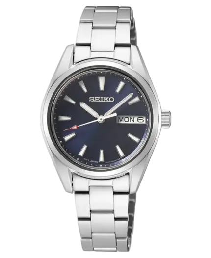 Seiko Damklocka Silverfärgad/Blå 30 mm SUR353P1