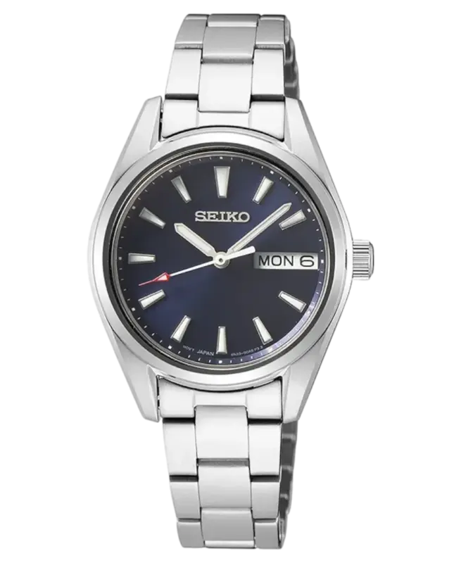 Seiko Damklocka Silverfärgad/Blå 30 mm SUR353P1