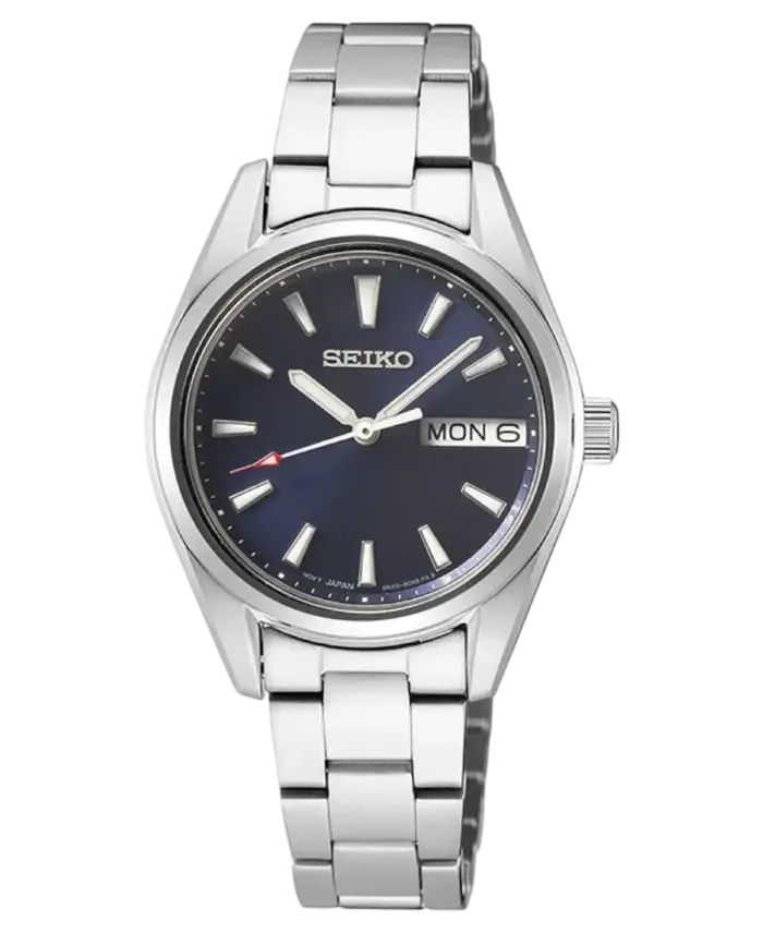 Seiko Damklocka Silverfärgad/Blå 30 mm SUR353P1