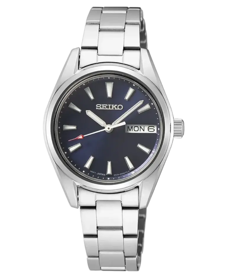 Seiko Damklocka Silverfärgad/Blå 30 mm SUR353P1