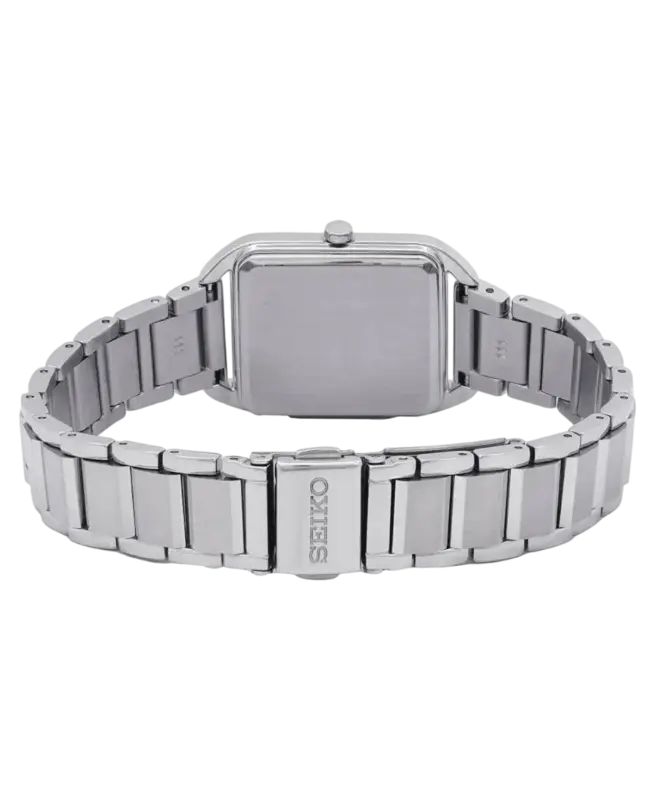 Seiko Classic Vit/Stål 26x26 mm SWR073P1