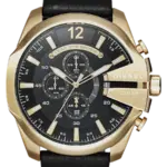 Diesel Mega Chief Svart/Läder 51 mm DZ4344