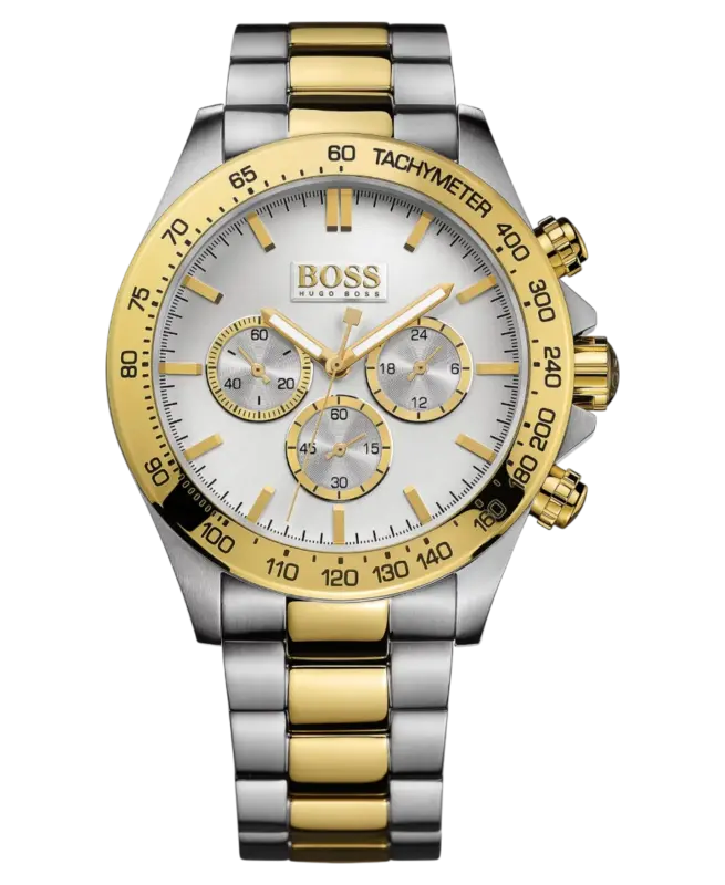 Hugo Boss Ikon 1512960 Herrklocka Guld/Stål 46 mm