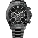 Hugo Boss Ikon Svart med självlysande index och visare/Stål 44 mm HB1512961