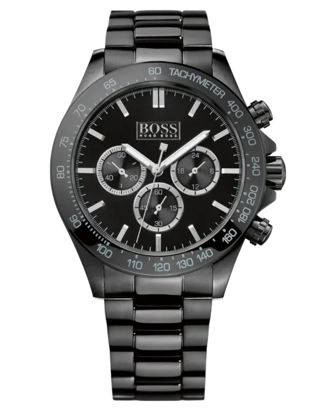 Hugo Boss Ikon 1512961 Herrklocka Svart/Stål 44 mm