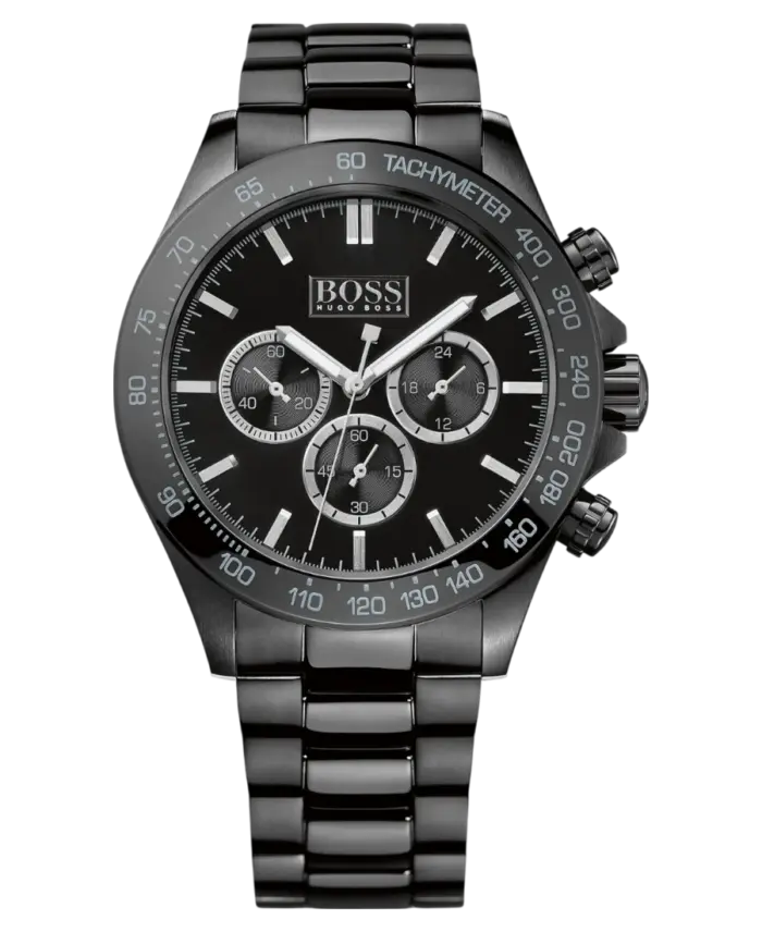 Hugo Boss Ikon 1512961 Herrklocka Svart/Stål 44 mm