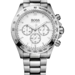 Hugo Boss Ikon Vit/Stål 44 mm HB1512962