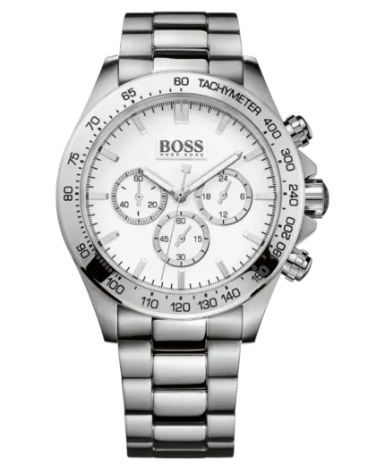Hugo Boss Ikon 1512962 Herrklocka Vit/Stål 44 mm