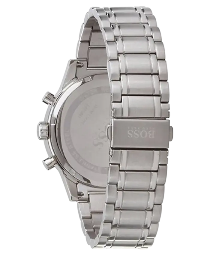 Hugo Boss Aeroliner Stål Svart Herrklocka 44mm 1513181