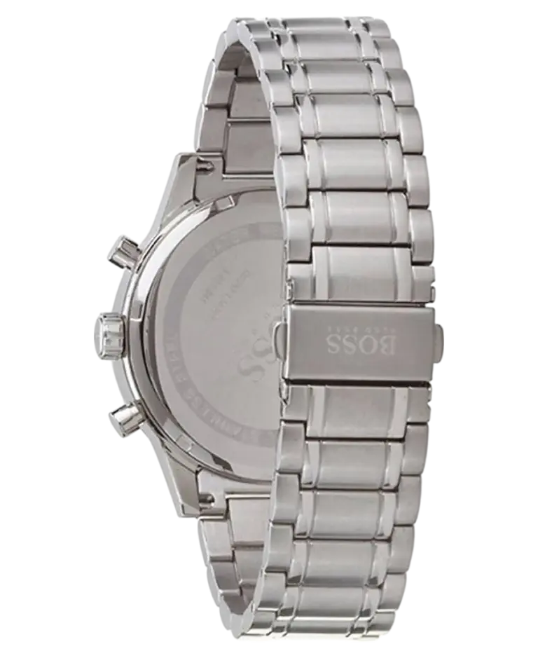 Hugo Boss Aeroliner Svart/Stål 44 mm HB1513181