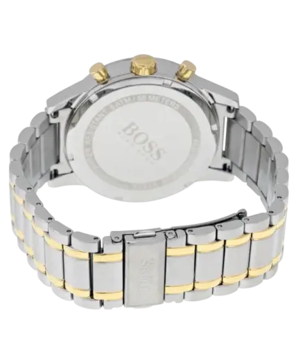 Hugo Boss Kronograf Gulguld Vit Herrklocka 43mm 1513236