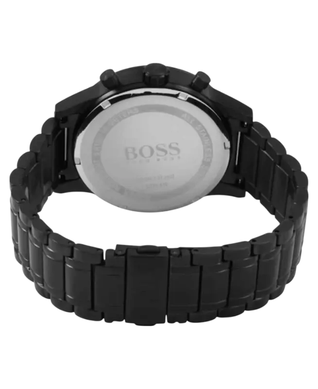 Hugo Boss Chronograf Svart Stål Herrklocka 44mm 1513275