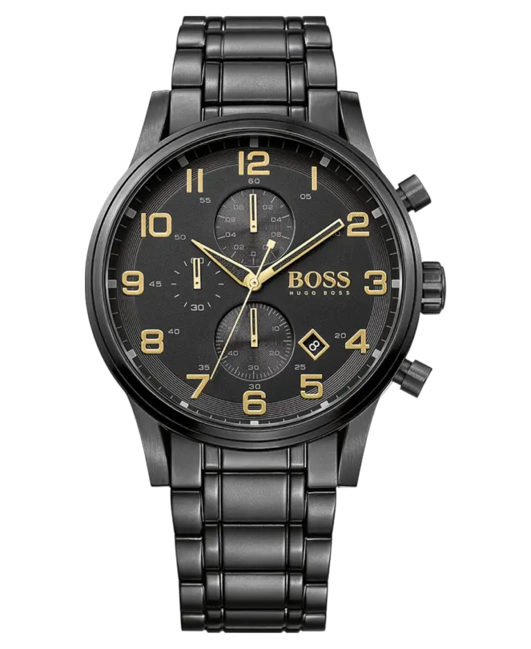Hugo Boss Svart/Stål 44 mm HB1513275