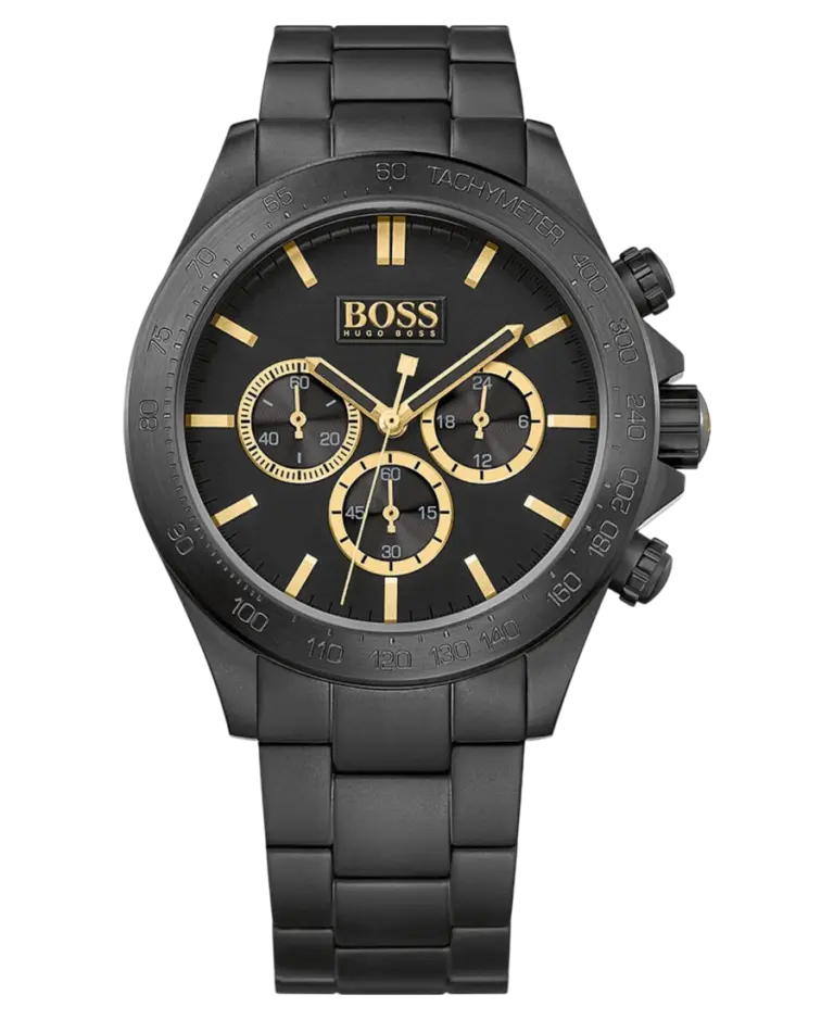 Hugo Boss Svart/Stål 44 mm HB1513278