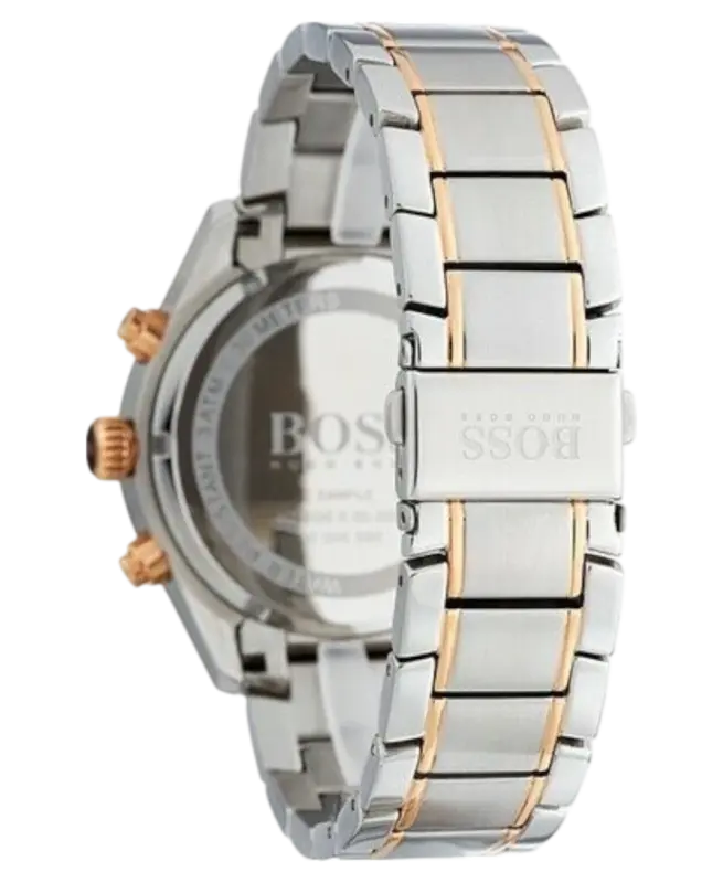 Hugo Boss Grand Prix Silver/Black Herrklocka 44mm 1513473