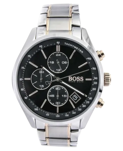 Hugo Boss Grand Prix Silver/Black Herrklocka 44mm 1513473