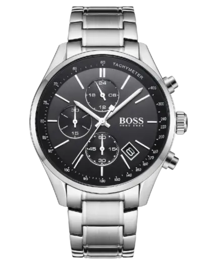 Hugo Boss Grand Prix Silver Herrklocka 44mm 1513477