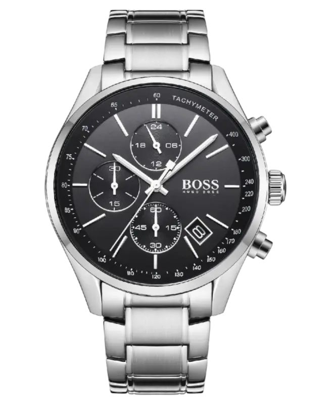 Hugo Boss Grand Prix Silver Herrklocka 44mm 1513477