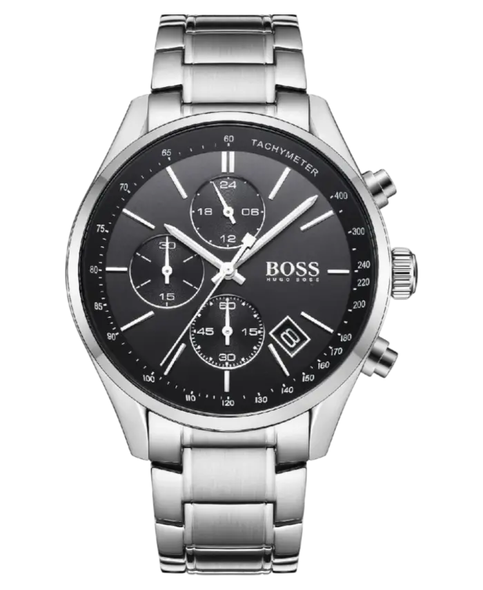 Hugo Boss Grand Prix Silver Herrklocka 44mm 1513477