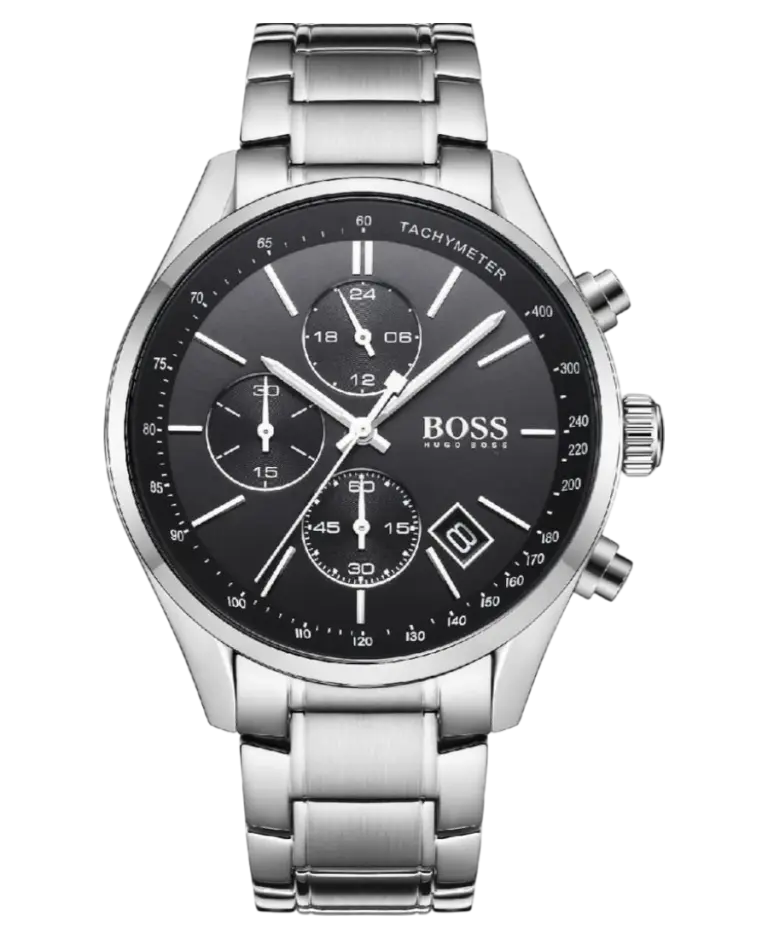 Hugo Boss Grand Prix Silver Herrklocka 44mm 1513477