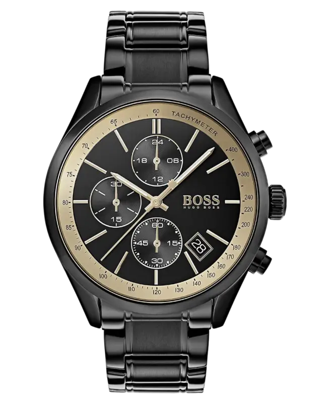 Hugo Boss Svart/Stål 44 mm 1513578