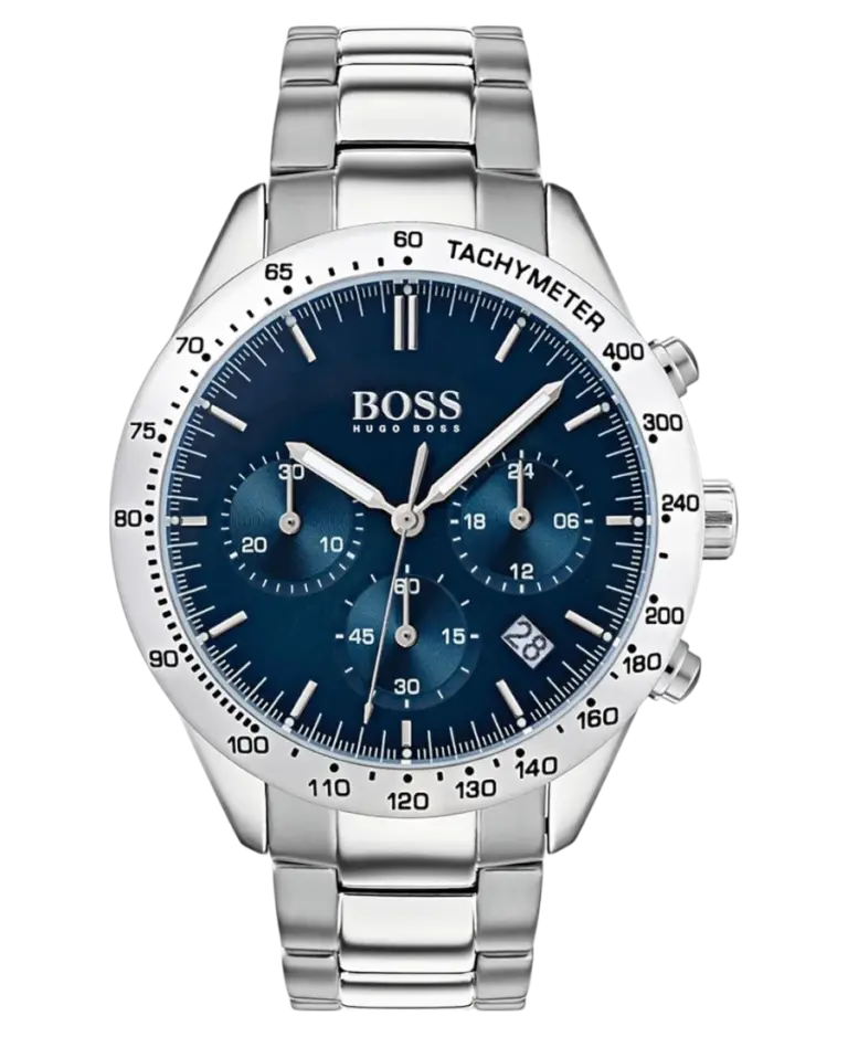 Hugo Boss Talent Blå med indexmarkeringar och självlysande visare/Stål 42 mm HB1513582