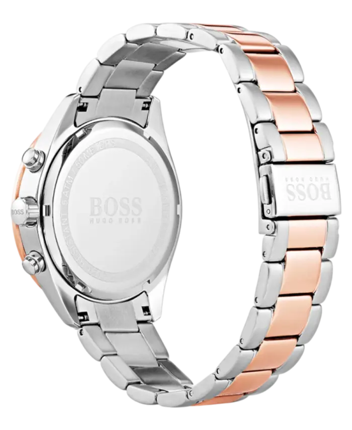 Hugo Boss Talent Svart/Roséguldstonat stål 42 mm 1513584