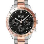 Hugo Boss Talent Svart med indexmarkeringar och självlysande visare/Stål 42 mm HB1513584
