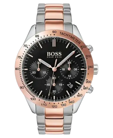 Hugo Boss Talent Svart/Roséguldstonat stål 42 mm 1513584