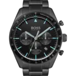 Hugo Boss Svart med indexmarkeringar och självlysande visare/Stål 44 mm HB1513675