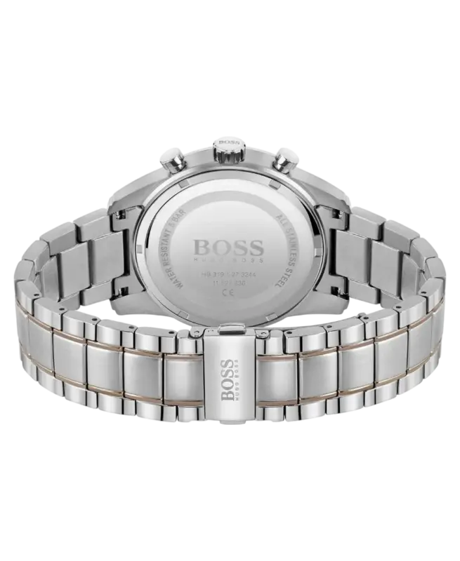 Hugo Boss Skymaster Grå/Roséguldstonat stål 44 mm 1513789