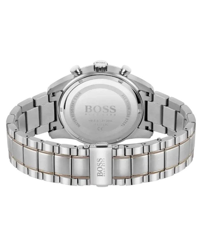 Hugo Boss Skymaster Grå/Roséguldstonat stål 44 mm 1513789