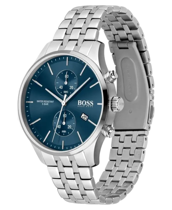 Hugo Boss Associate Blå/Stål 42 mm 1513839