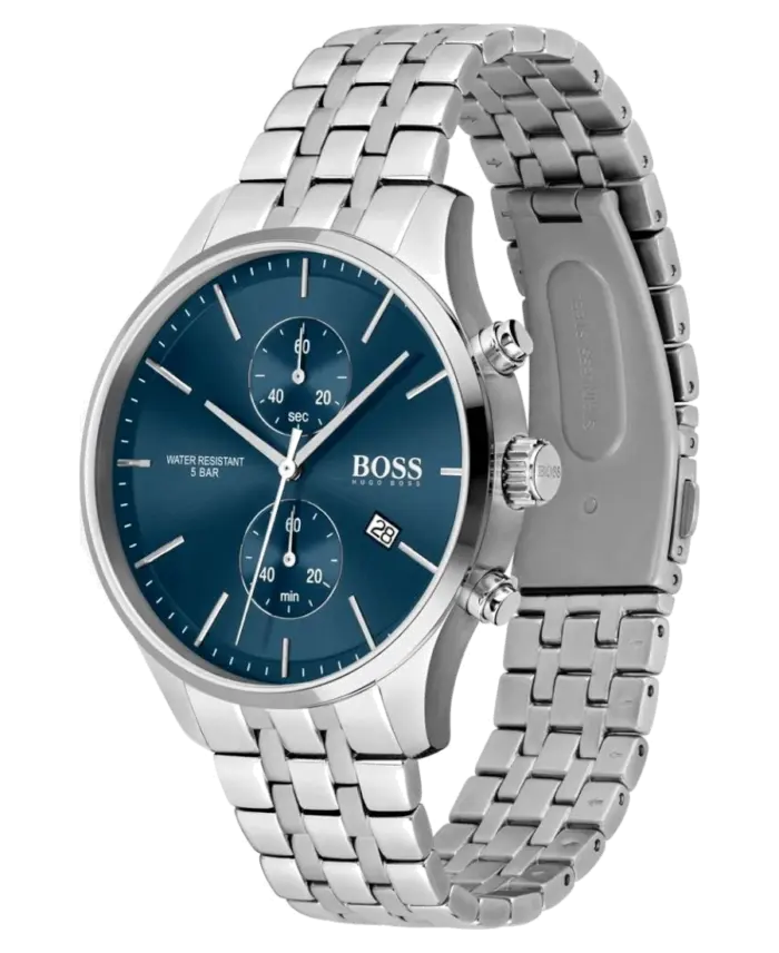 Hugo Boss Associate Blå/Stål 42 mm 1513839