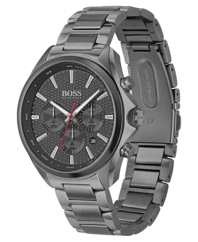 Hugo Boss Distinct Grå/Stål 46 mm 1513858