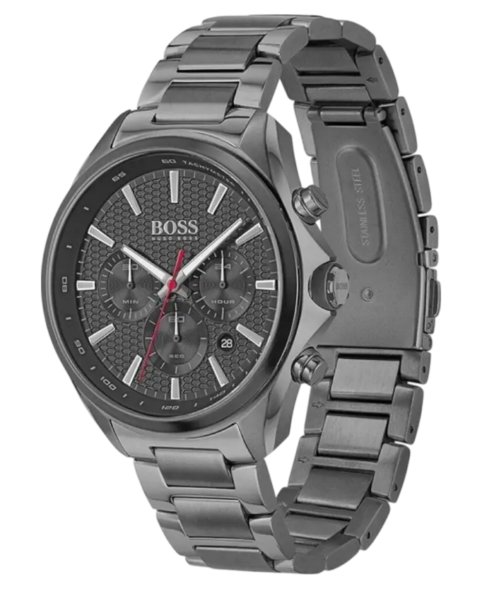 Hugo Boss Distinct Grå/Stål 46 mm 1513858