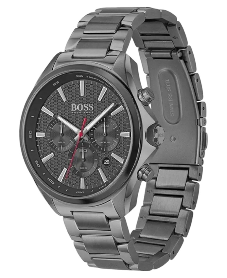 Hugo Boss Distinct Grå/Stål 46 mm 1513858