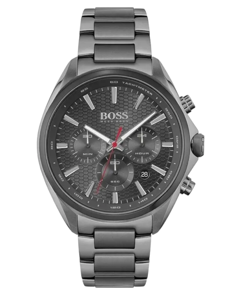 Hugo Boss Distinct Grå/Stål 46 mm 1513858