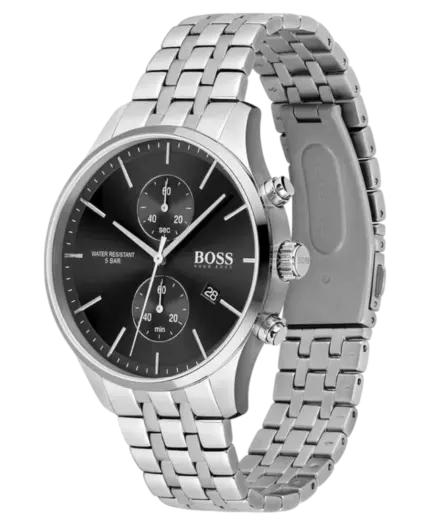 Hugo Boss Associate Svart/Stål 42 mm 1513869