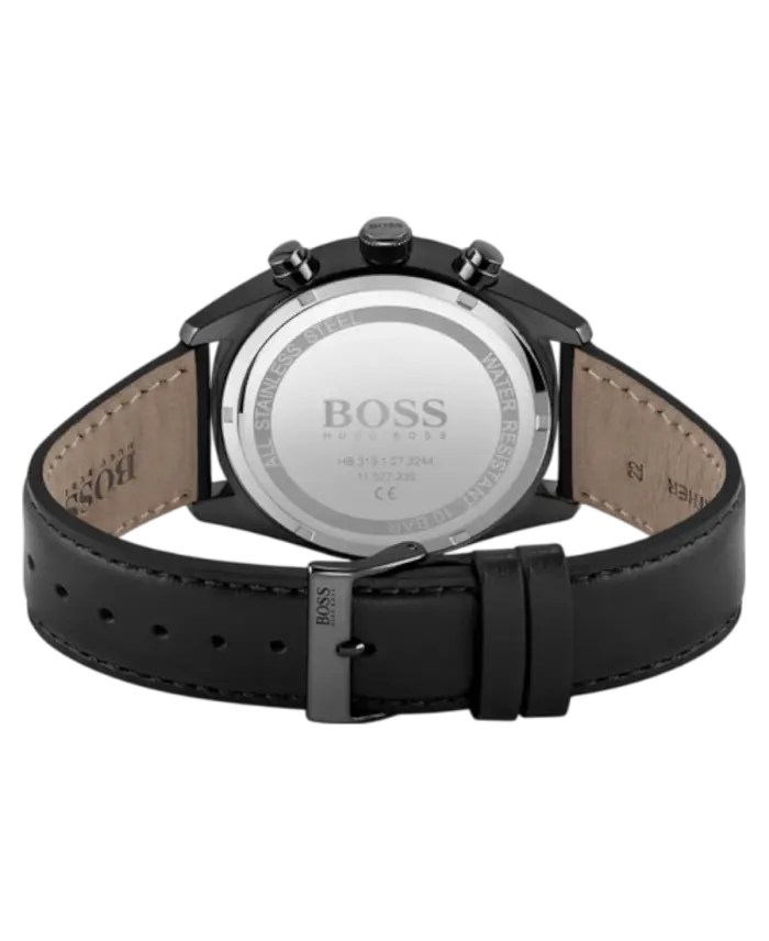 Hugo Boss Champion Svart/Läder 44 mm 1513880