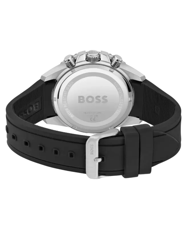 Hugo Boss Admiral Herrklocka 1513912 Svart/Gummi 46 mm