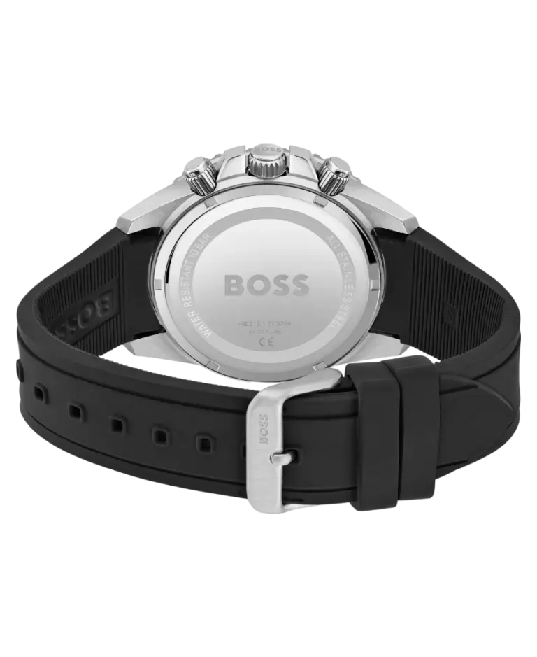 Hugo Boss Admiral Herrklocka 1513912 Svart/Gummi 46 mm
