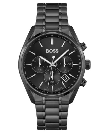 Hugo Boss Champion Herrklocka 1513960 Svart/Stål 44 mm