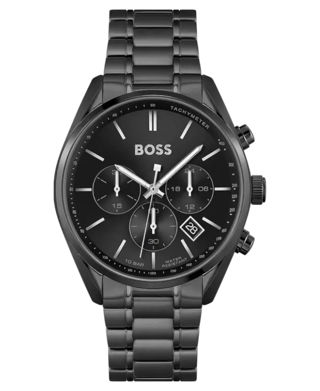 Hugo Boss Champion Herrklocka 1513960 Svart/Stål 44 mm