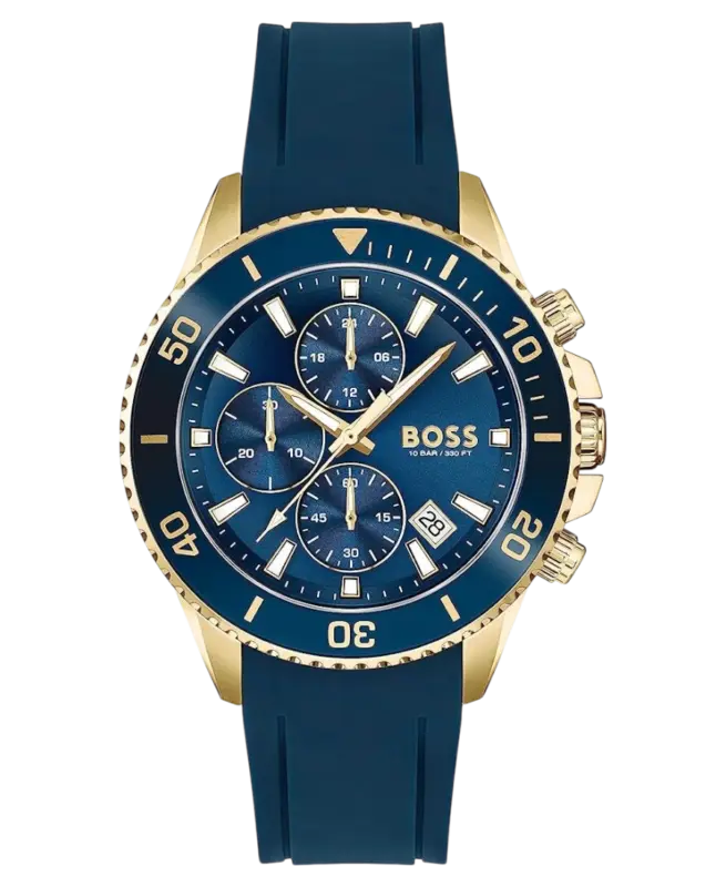 Hugo Boss Admiral Blå/Gummi 45 mm 1513965