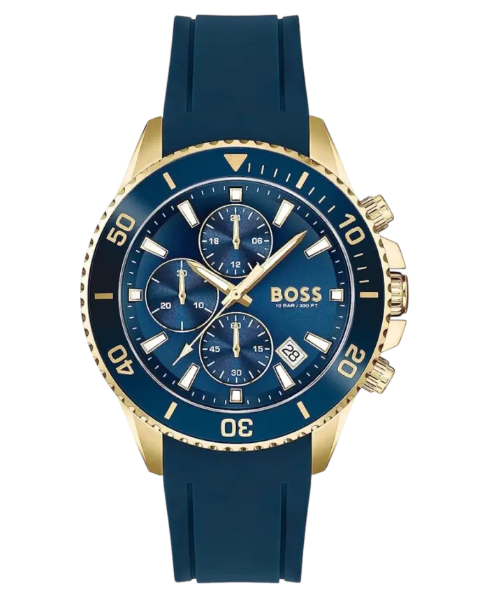 Hugo Boss Admiral Blå/Gummi 45 mm 1513965