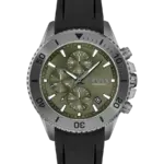 Hugo Boss Admiral Grön/Gummi 45 mm HB1513967