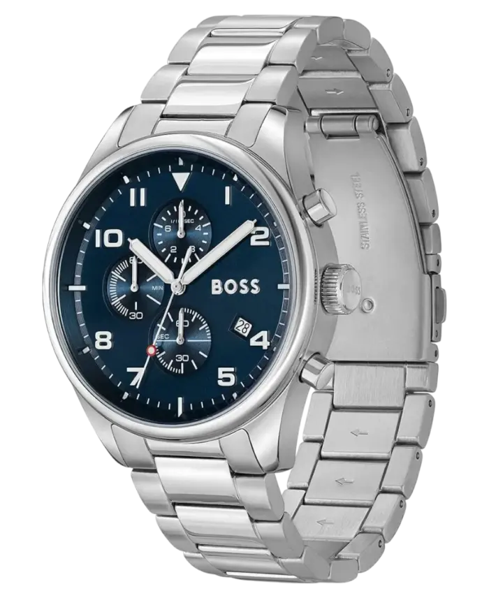 Hugo Boss View Blå/Stål 44 mm 1513989