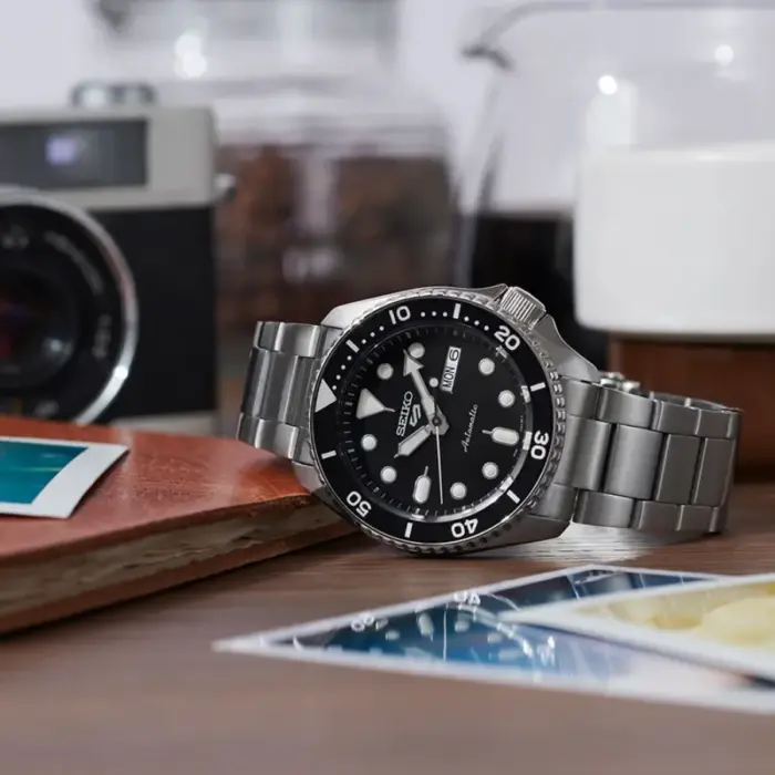 Seiko 5 Sports Automatiskt Svart/Stål 43 mm SRPD55K1